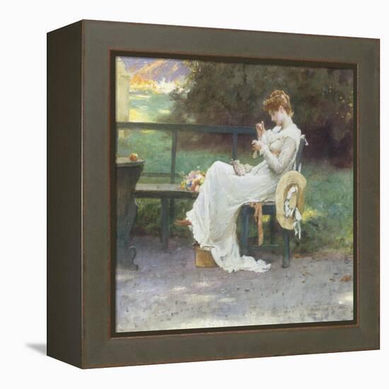 In Love-Marcus Stone-Framed Premier Image Canvas