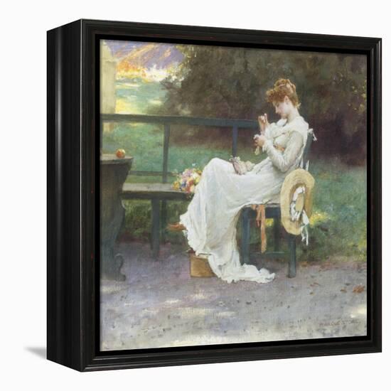 In Love-Marcus Stone-Framed Premier Image Canvas