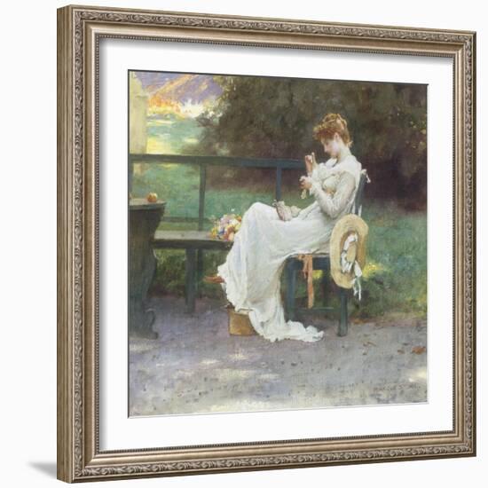 In Love-Marcus Stone-Framed Giclee Print