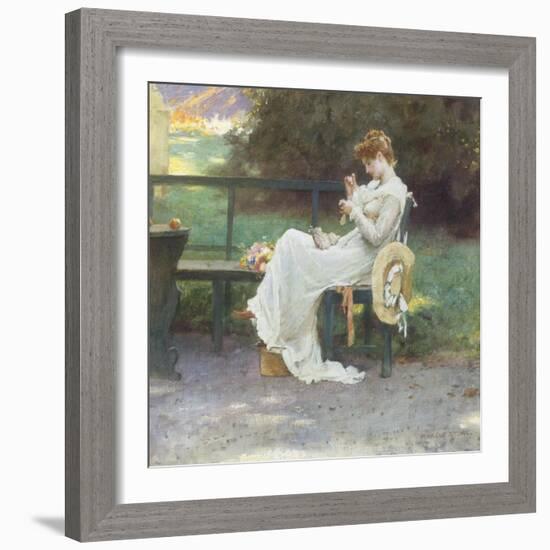 In Love-Marcus Stone-Framed Giclee Print