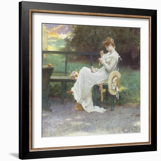 In Love-Marcus Stone-Framed Giclee Print