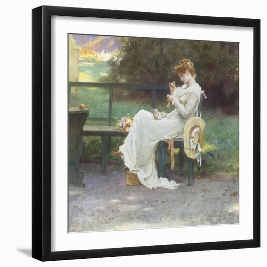 In Love-Marcus Stone-Framed Giclee Print