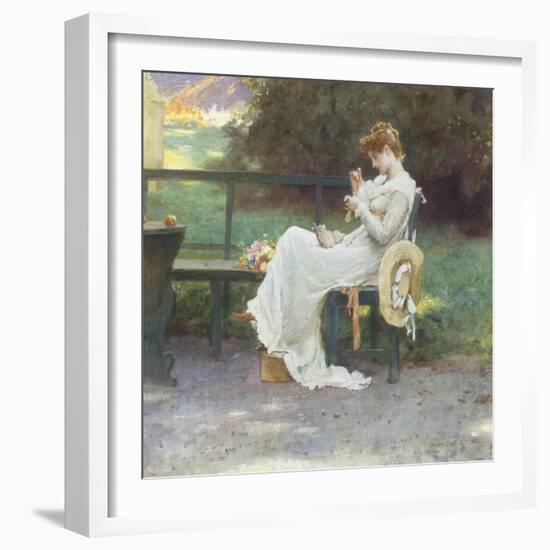 In Love-Marcus Stone-Framed Giclee Print