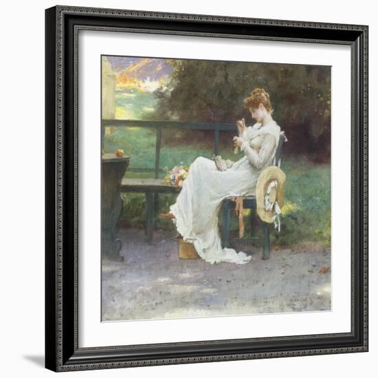 In Love-Marcus Stone-Framed Giclee Print