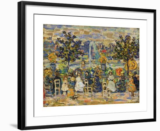 In Luxembourg Gardens-Maurice Prendergast-Framed Premium Giclee Print