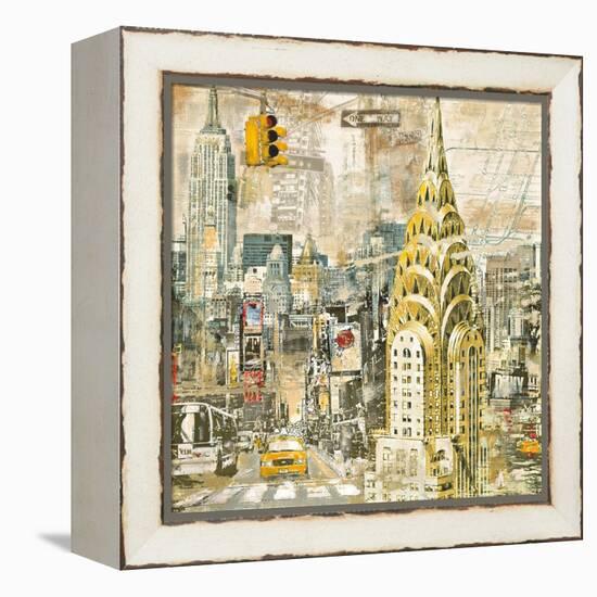 In Manhattan-Tyler Burke-Framed Stretched Canvas