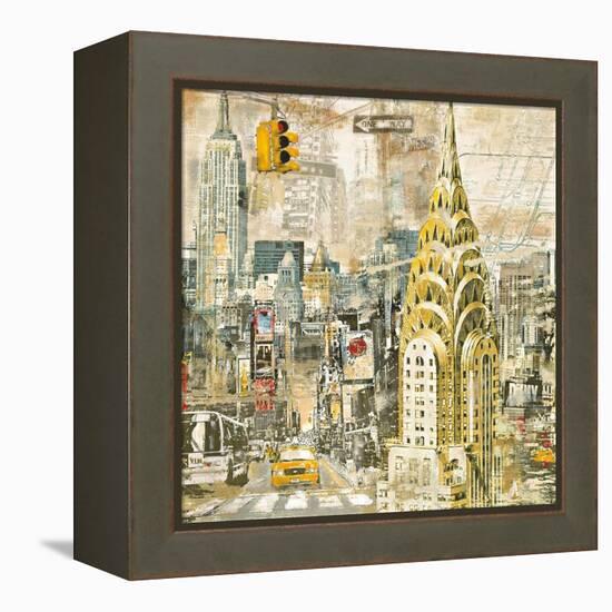 In Manhattan-Tyler Burke-Framed Stretched Canvas