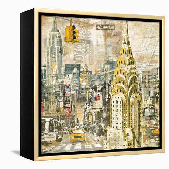 In Manhattan-Tyler Burke-Framed Stretched Canvas