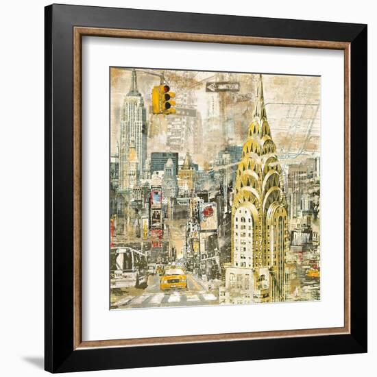 In Manhattan-Tyler Burke-Framed Art Print