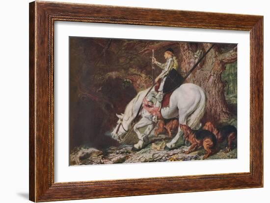 'In Manus Tuas Domine!', 1879, (1918)-Briton Riviere-Framed Giclee Print