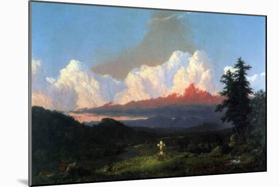 In Memory of Cole-Frederic Edwin Church-Mounted Art Print