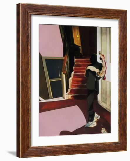 In Memory of George Dyer, c.1971-Francis Bacon-Framed Art Print