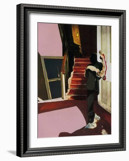 In Memory of George Dyer, c.1971-Francis Bacon-Framed Art Print