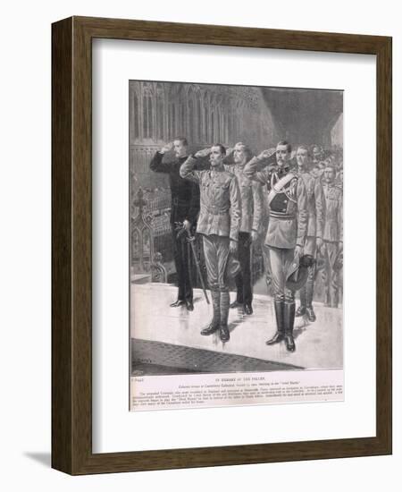 In Memory of the Fallen-Samuel Begg-Framed Giclee Print