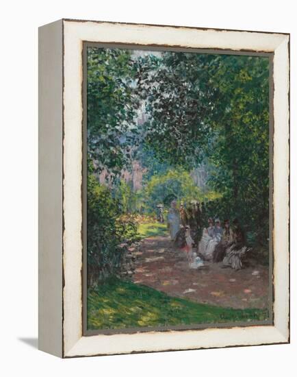 In Monceau Park, 1878-Claude Monet-Framed Premier Image Canvas