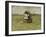In Mother's Arms (Wife and Daughter of the Artist in Dachau), 1886 (Painting)-Heinrich Johann von Zugel-Framed Giclee Print