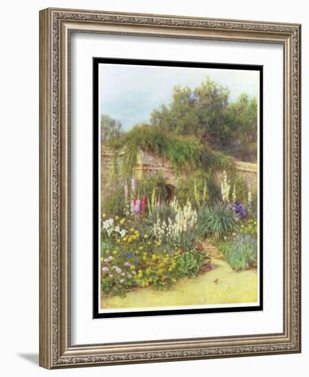 In Munstead Wood Garden, Gertrude Jekyll's Garden, Godalming, Surrey-Helen Allingham-Framed Giclee Print