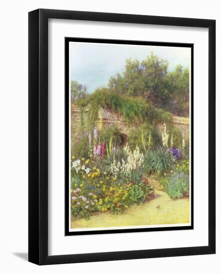 In Munstead Wood Garden, Gertrude Jekyll's Garden, Godalming, Surrey-Helen Allingham-Framed Giclee Print