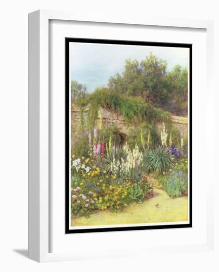 In Munstead Wood Garden, Gertrude Jekyll's Garden, Godalming, Surrey-Helen Allingham-Framed Giclee Print