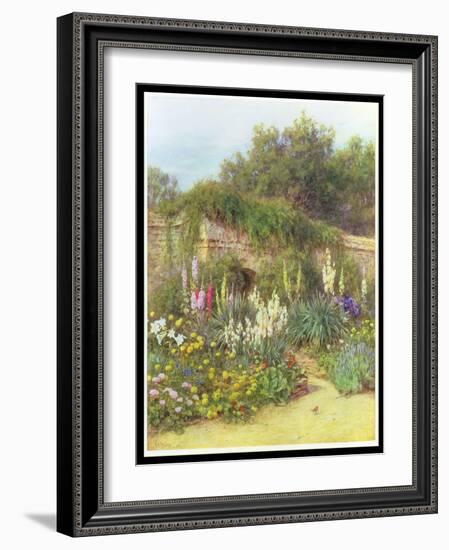 In Munstead Wood Garden, Gertrude Jekyll's Garden, Godalming, Surrey-Helen Allingham-Framed Giclee Print