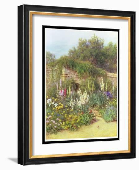 In Munstead Wood Garden, Gertrude Jekyll's Garden, Godalming, Surrey-Helen Allingham-Framed Giclee Print