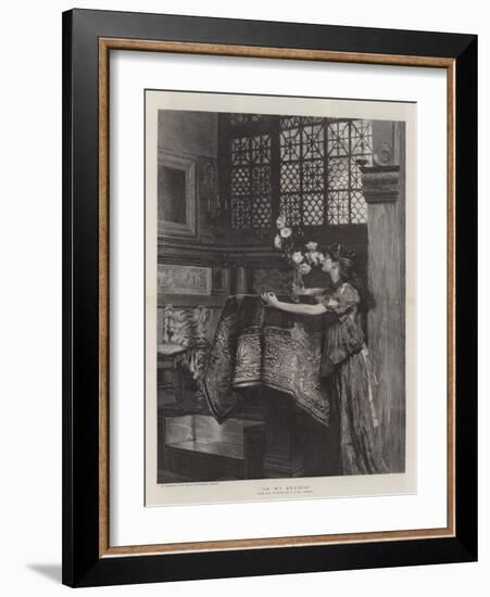 In My Studio-Sir Lawrence Alma-Tadema-Framed Giclee Print