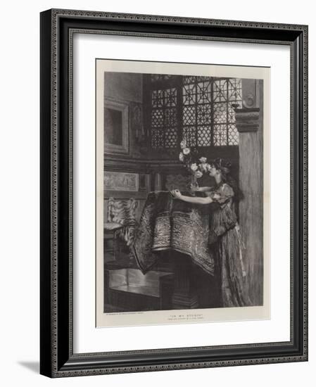 In My Studio-Sir Lawrence Alma-Tadema-Framed Giclee Print