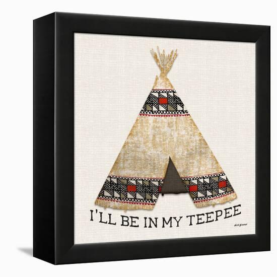 In My Teepee-Nicholas Biscardi-Framed Stretched Canvas