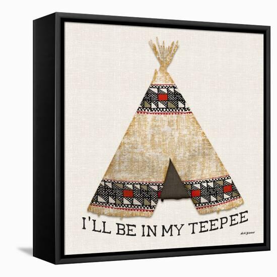 In My Teepee-Nicholas Biscardi-Framed Stretched Canvas