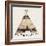 In My Teepee-Nicholas Biscardi-Framed Art Print