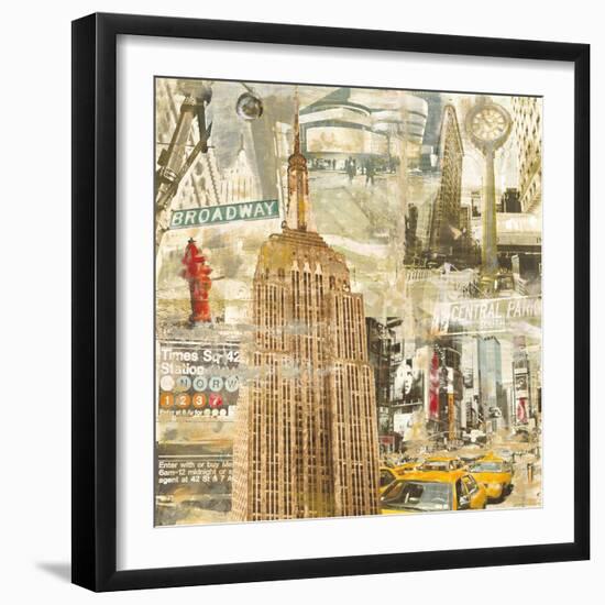 In New York City-Tyler Burke-Framed Art Print