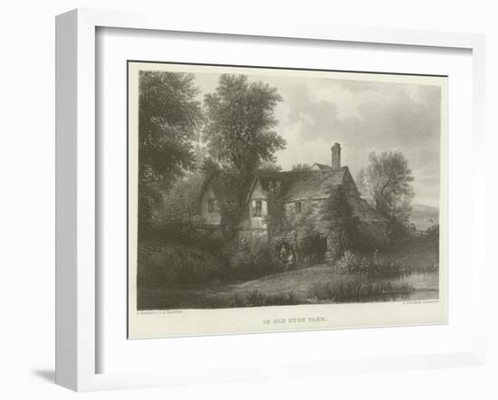 In Old Hyde Park-Patrick Nasmyth-Framed Giclee Print