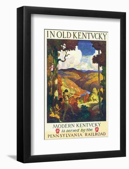 In Old Kentucky-null-Framed Art Print