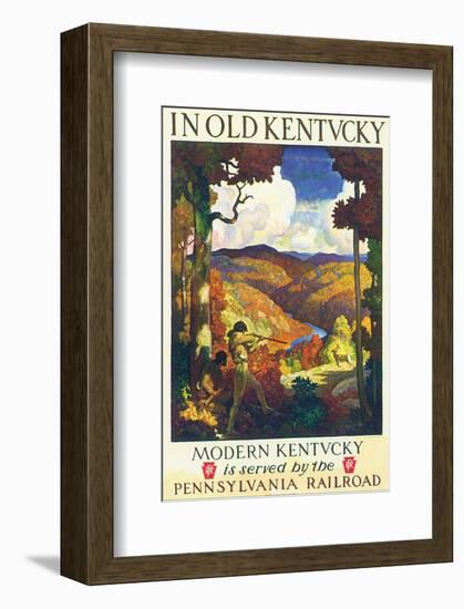 In Old Kentucky-null-Framed Art Print