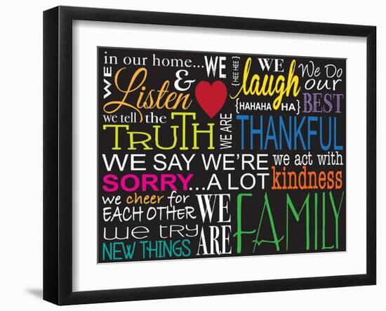 In Our Home-Melody Hogan-Framed Art Print