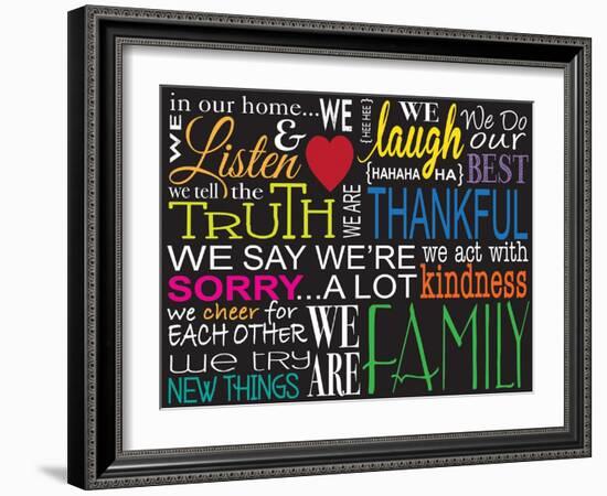 In Our Home-Melody Hogan-Framed Art Print