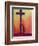 In Our Sufferings We Can Lean on the Cross by Trusting in Christ's Love, 1993-Elizabeth Wang-Framed Giclee Print