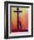 In Our Sufferings We Can Lean on the Cross by Trusting in Christ's Love, 1993-Elizabeth Wang-Framed Giclee Print