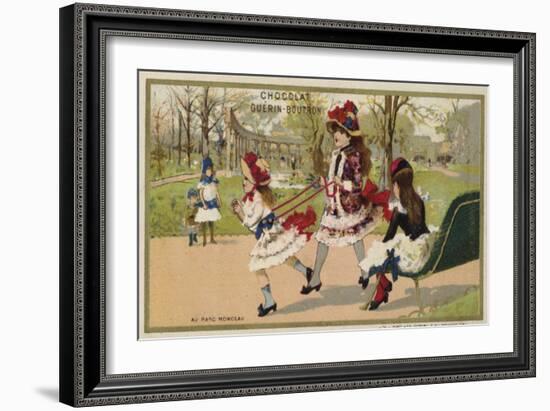 In Parc Monceau, Paris-null-Framed Giclee Print