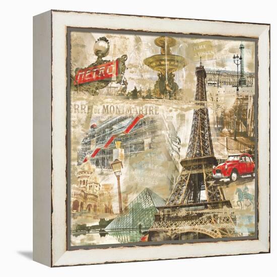 In Paris-Tyler Burke-Framed Stretched Canvas