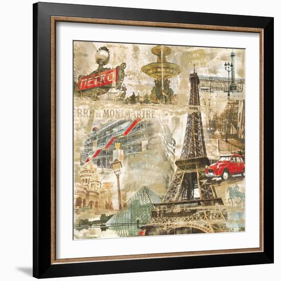 In Paris-Tyler Burke-Framed Art Print