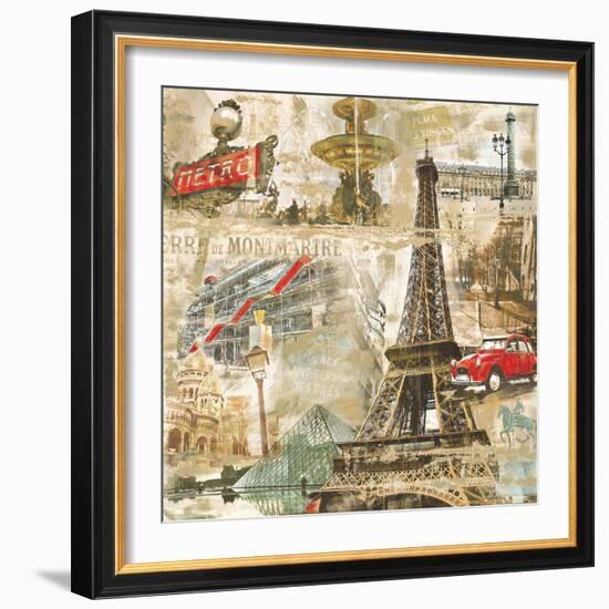 In Paris-Tyler Burke-Framed Art Print