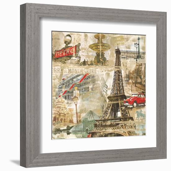 In Paris-Tyler Burke-Framed Art Print