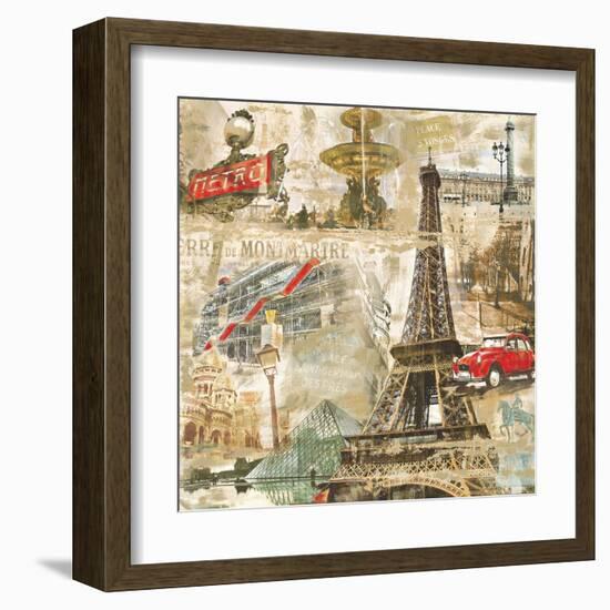 In Paris-Tyler Burke-Framed Art Print