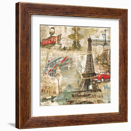 In Paris-Tyler Burke-Framed Art Print