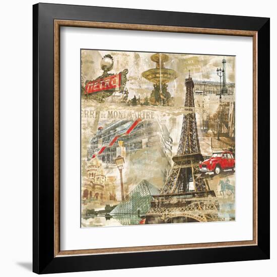 In Paris-Tyler Burke-Framed Art Print