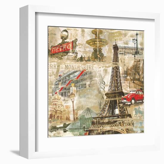 In Paris-Tyler Burke-Framed Art Print