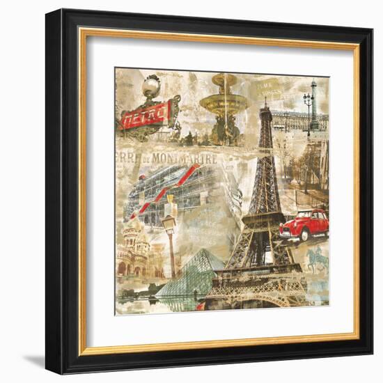 In Paris-Tyler Burke-Framed Art Print