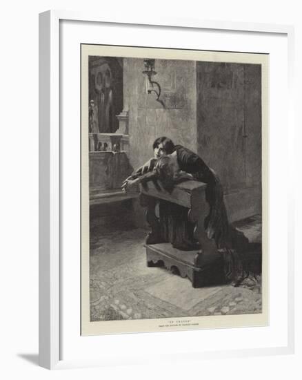 In Prayer-Charles Frederic Ulrich-Framed Giclee Print