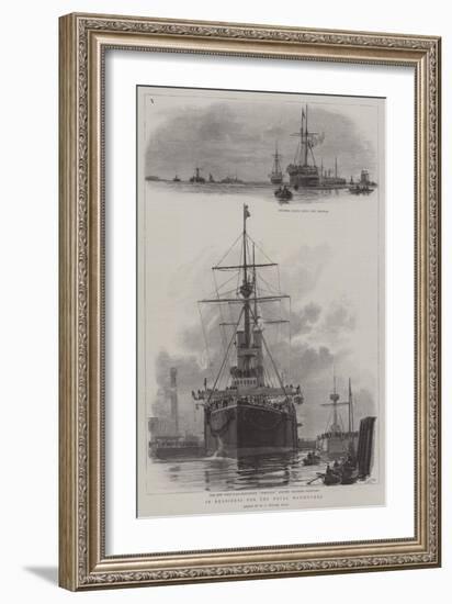 In Readiness for the Naval Manoeuvres-William Lionel Wyllie-Framed Giclee Print